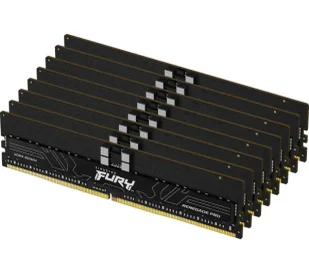 Kingston FURY Renegade Pro DDR5 128GB 8 x 16GB 6000 CL32 Czarny KF560R32RBK8-128 - Pamięci RAM - miniaturka - grafika 1