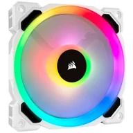 Chłodzenie procesora - Corsair wentylator LL120 RGB LED Static Pressure 120 mm PWM pojedynczy biały (CO-9050091-WW) - miniaturka - grafika 1