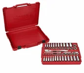 Klucze i nasadki - MILWAUKEE ZESTAW NASADEK Z GRZECHOTKĄ TYP METRYCZNY I CALOWY 56 szt. 3/8 - miniaturka - grafika 1