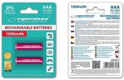 Baterie i akcesoria - Esperanza 1000mAh 2 szt AAA Czerwone EZA101R (EZA101R) - miniaturka - grafika 1