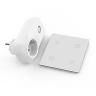 Systemy inteligentnych domów - Gniazdko Smart Plug iNELS Luxury (RFSC-61N/FrenchRFGB-40/W) Biała - miniaturka - grafika 1