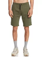 Spodnie sportowe męskie - Quiksilver spodnie dresowe męskie zielone M - miniaturka - grafika 1