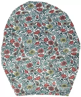 Czapki dla dzieci - Noppies Baby Girls Hat Novi All Over Print czapka przeciwsłoneczna dla dziewczynek, Blue Surf - P425, 3-6 miesięcy - grafika 1