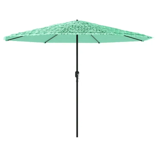 Parasol ogrodowy zielony 388x388x248 cm