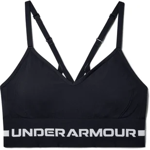 Damski Stanik sportowy UNDER ARMOUR UA SEAMLESS LOW LONG BRA 1357719-001 – Czarny - Biustonosze - miniaturka - grafika 1