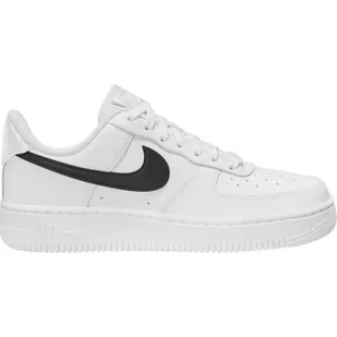 Nike Air Force 1 '07, damskie niskie buty sportowe, Biały Czarny Biały, 38 EU - Buty sportowe damskie - miniaturka - grafika 1