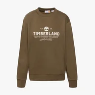 Bluzy męskie - TIMBERLAND BLUZA TFO WORK GRAPHIC BRUSHBACK CREW NECK - Timberland - miniaturka - grafika 1