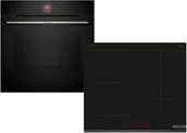 Zestawy AGD - Zestaw AGD do zabudowy Bosch Piekarnik HBG7241B2 + Płyta indukcyjna PVS63KHC1E od 99 zł - miniaturka - grafika 1