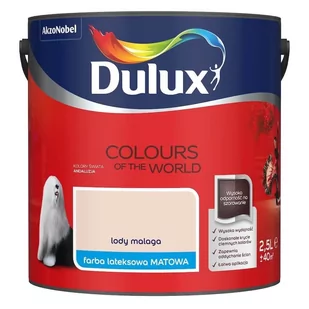 Dulux Farba Dulux Kolory Świata- lody malaga, 2.5l - Farby zewnętrzne - miniaturka - grafika 1