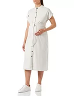 Sukienki ciążowe - Supermom Damska sukienka EL Dorado z krótkim rękawem, Ras1202 Oatmeal - P611, 44 - miniaturka - grafika 1