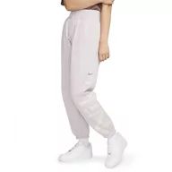 Spodnie sportowe damskie - Spodnie Nike Polar Sportswear Phoenix FN2552-019 - fioletowe - miniaturka - grafika 1