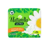 Podpaski - NATURELLA ULTRA NORMAL PLUS 24 CM PODPASKI HIGIENICZNE ZE SKRZYDEŁKAMI 9 SZTUK - miniaturka - grafika 1