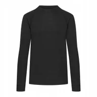 Pozostała odzież narciarska - KOSZULKA TERMICZNA męska sportowa LONGSLEEVE bluza CAMPUS AGORDO czarna XXL - miniaturka - grafika 1