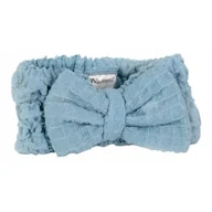 Ozdoby do włosów - Nacomi Opaska do włosów z mikrofibry Blue - miniaturka - grafika 1