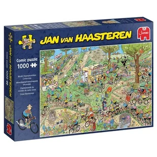 Jumbo Puzzle 1000 Haasteren MŚ w kolarstwie przełajowym - Puzzle - miniaturka - grafika 1