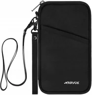 Torby podróżne - Torba Podróżna Na Szyję Blokada Rfid Saszetka Na Dokumenty Antykradzieżowa - miniaturka - grafika 1