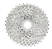 Kasety rowerowe - SHIMANO Kaseta Alivio CS-HG400 srebrny / Ilość biegów: 9 / Stopniowanie: 11-32 ICSHG4009132 - miniaturka - grafika 1