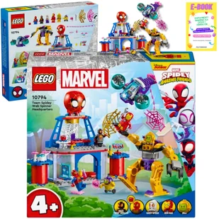 LEGO MARVEL SPIDEY - Siedziba główna Pajęczej Drużyny 10794 KLOCKI PREZENT + EBOOK - Klocki - miniaturka - grafika 1