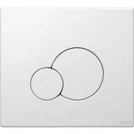 Przyciski spłukujące - CERSANIT K97-499 PRZYCISK BASE CIRCLE BIAłY - miniaturka - grafika 1
