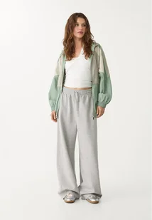 Stradivarius Spodnie jogger balloon barrell Popielaty L - Spodnie damskie - miniaturka - grafika 1