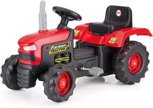 Dolu Dolu, Duży traktor na pedały, czerwony - Jeździki dla dzieci - miniaturka - grafika 1