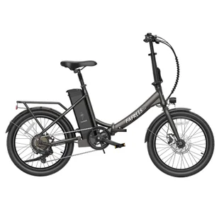 Składany rower elektryczny Fafrees F20 Lasting, silnik 250W, bateria 36V 18,2Ah, opony 20*1,95 cali - Czarny - Rowery elektryczne - miniaturka - grafika 1