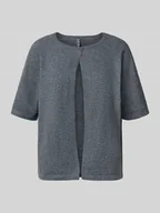 Swetry damskie - Kardigan o kroju regular fit z zapięciem na guzik model ‘BREE’ - miniaturka - grafika 1