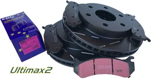 Przednie klocki Ultimax2 + NACINANE tarcze hamulcowe EBC seria USR Cadillac Escalade 2002-2006 - Tarcze hamulcowe - miniaturka - grafika 12