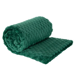 Koc 70 x 160 Flanelowy Design Cindy6 C.Zieleń - Koce - miniaturka - grafika 9