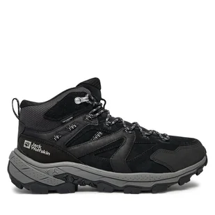 Trekkingi Jack Wolfskin Vojo Tour Lt Texapore Mid M A62074 Szary - Buty trekkingowe męskie - miniaturka - grafika 1