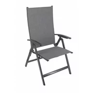 Fotele i krzesła ogrodowe - KENDO ALU - aluminiowe rozkładane krzesło ogrodowe - miniaturka - grafika 1