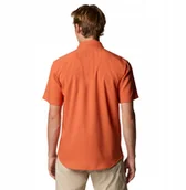 Koszulki męskie - Columbia Utilizer II Solid Short Sleeve Shirt 1577762851 Pomarańczowe M - miniaturka - grafika 1