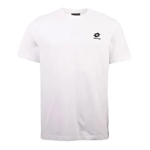 Koszulka męska Lotto 1124001-11-0601 - biała - Koszulki męskie - miniaturka - grafika 1