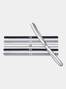Opaski Under Armour Mini Headband (6pk) - black/steel/white - Czapki i chusty sportowe męskie - miniaturka - grafika 1