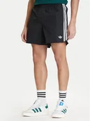 Spodenki męskie - adidas Szorty sportowe Sprinter KE3571 Czarny Regular Fit - miniaturka - grafika 1