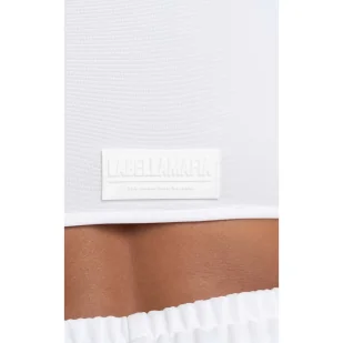 Top damski LABELLAMAFIA TOP CELTIC WHITE - Koszulki i topy damskie - miniaturka - grafika 7