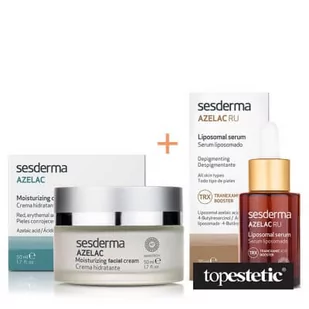 Sesderma Azelac + Azelac RU ZESTAW Krem nawilżający do twarzy 50 ml + Serum liposomowe 30 ml - Zestawy kosmetyków damskich - miniaturka - grafika 1