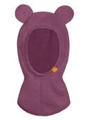 Czapki dla dzieci - Kominiarka MISIOGRZEJKA - jagodowa - miniaturka - grafika 1