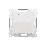 Systemy inteligentnych domów - Ściemniacz do żarówek LED sterowany smartfonem Simon 54 GO - biały - miniaturka - grafika 1