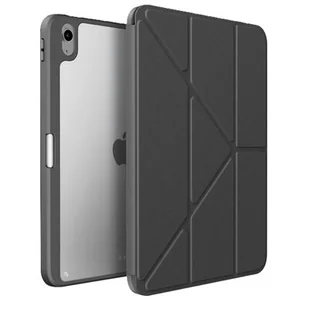 UNIQ etui Moven iPad Air 10.9 (2022/2020) Antimicrobial szary/charcoal grey - Etui do tabletów - miniaturka - grafika 1