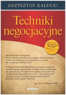 Kałucki Krzysztof Techniki negocjacyjne - Marketing - miniaturka - grafika 2