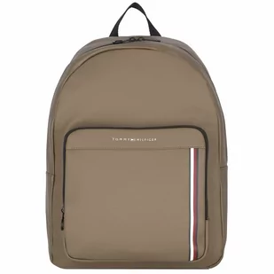Tommy Hilfiger Męski plecak Th Pique Pu, jeden rozmiar, wyblakłe wojskowe, rozmiar uniwersalny - Plecaki - miniaturka - grafika 2