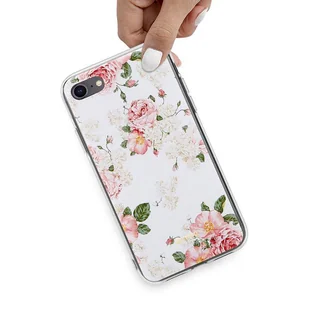 Crong Flower Case – Etui iPhone SE (2022/2020) / 8 / 7 (wzór 02) - Etui i futerały do telefonów - miniaturka - grafika 6