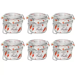 6x Słoik Bormioli Rocco Fido 125 ml - Pojemniki kuchenne - miniaturka - grafika 1