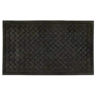 Wycieraczka zewnętrzna CONTOURS ROUNDS 75 x 45 cm antracyt - Wycieraczki - miniaturka - grafika 1