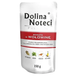 Dolina Noteci PIPER WĄTRÓBKA WOŁOWA Z ZIEMNIAKAMI 150G - Mokra karma dla psów - miniaturka - grafika 1