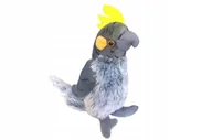 Maskotki i pluszaki - Beppe Maskotka Pluszowa Papuga Nimfa Szara Z Dźwiękiem 20cm 13740 $ - miniaturka - grafika 1