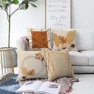 Poszewki na poduszki - Zestaw 4 poszewek na poduszki Minimalist Cushion Covers Neutral, 55x55 cm - miniaturka - grafika 1