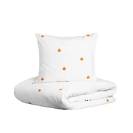 Pościel - Pościel PUMP bawełniana w dynie 160x200cm +2*50x60cm HOMLA - miniaturka - grafika 1