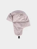 Czapki dla dzieci - 4F Czapka zimowa pilotka dziecięca - beżowa Uniwersalny - miniaturka - grafika 1